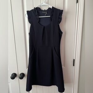 Navy Dress with pockets. L
